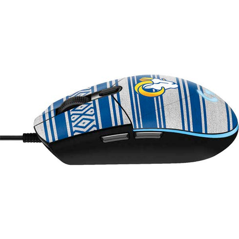 NFL Los Angeles Rams Trailblazer G203 Prodigy RGB Wired Gaming Mouse Skin